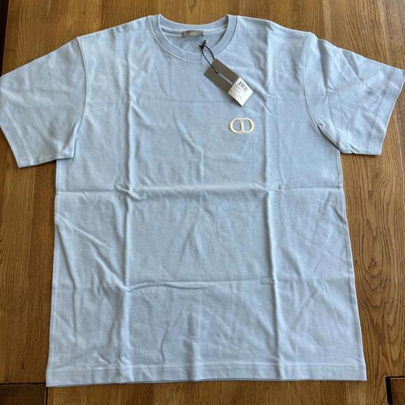 Christian Dior CD Shirt Blue Size XL Brand New With Tags